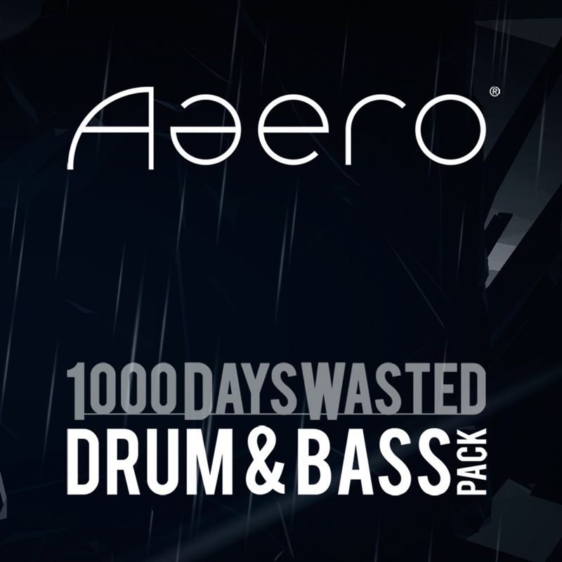 Front Cover for Aaero: 1000DaysWasted - Drum & Bass Pack (PlayStation 4) (download release)