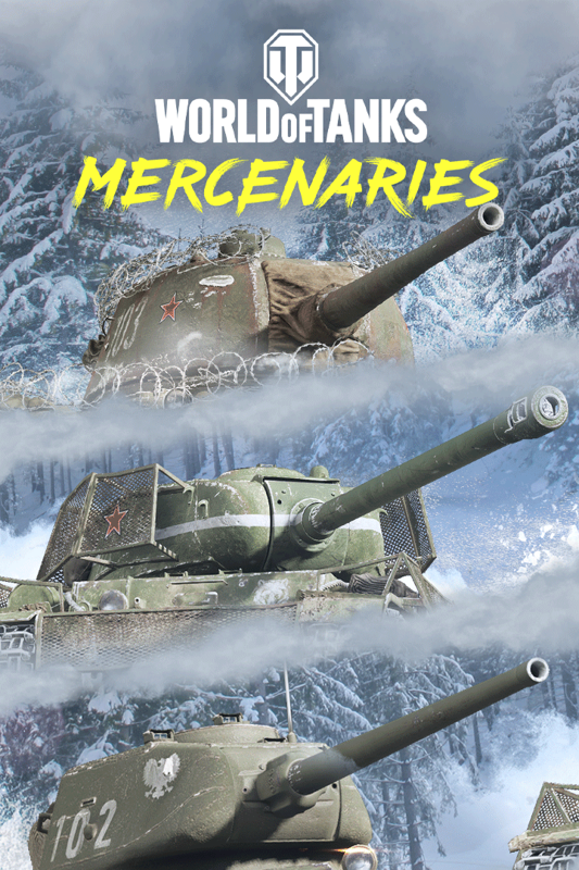 Front Cover for World of Tanks: Mercenaries - Tanksmas: Bear, Rudy & Bizon (Xbox One) (download release)
