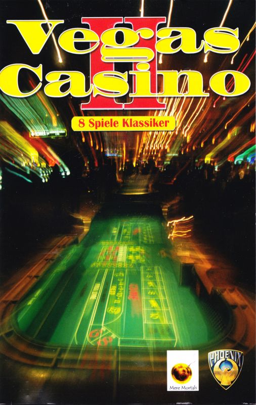 Manual for Vegas Casino II (PlayStation 2) (Re-release): Front