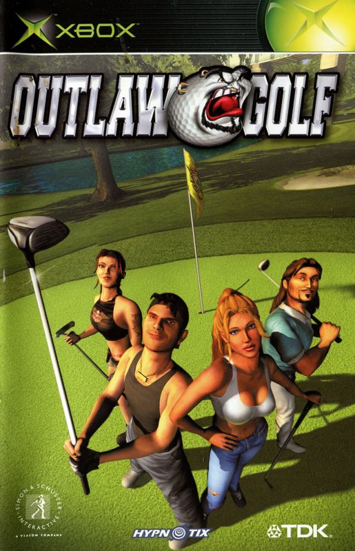 Manual for Outlaw Golf (Xbox): Front