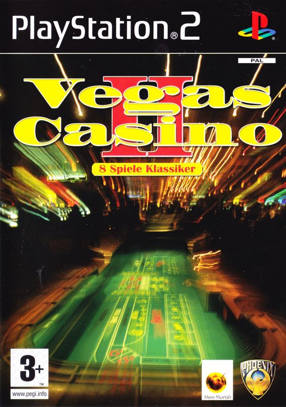 Front Cover for Vegas Casino II (PlayStation 2) (Re-release)