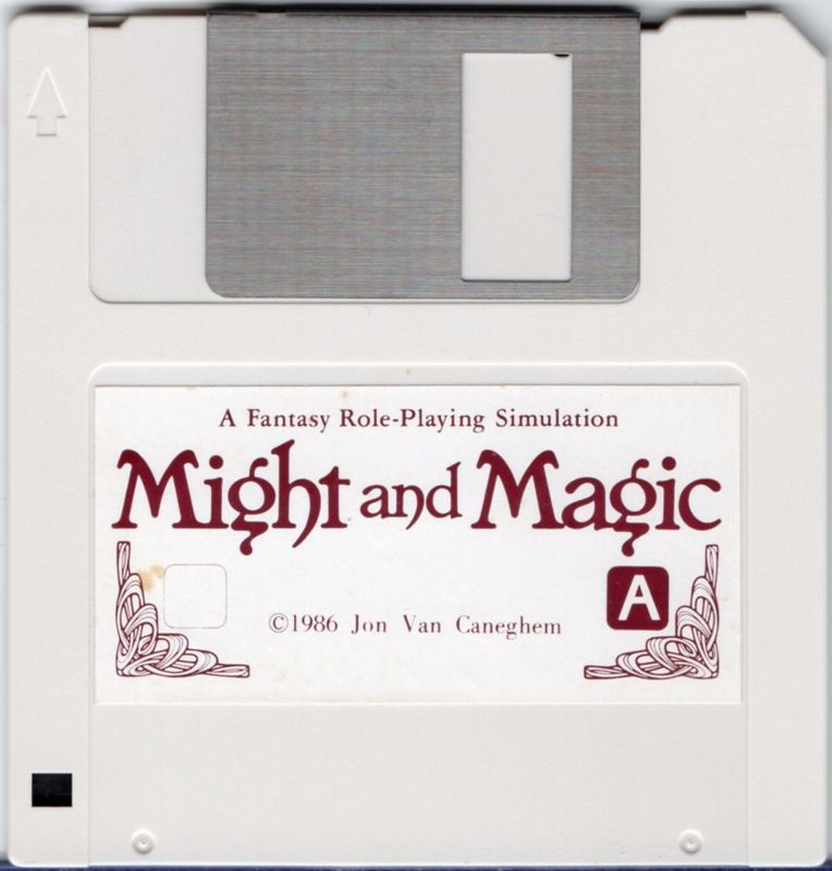 Media for Might and Magic: Book One - Secret of the Inner Sanctum (MSX)