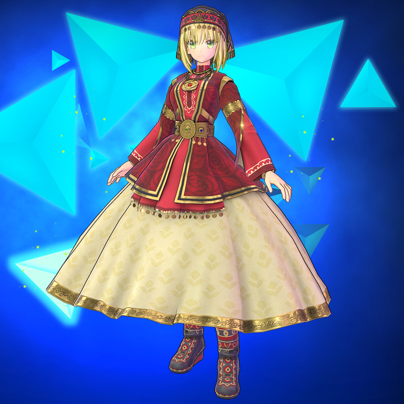 Front Cover for Fate/EXTELLA: LINK - Emperor in Villager's Clothing (PS Vita and PlayStation 4) (download release)