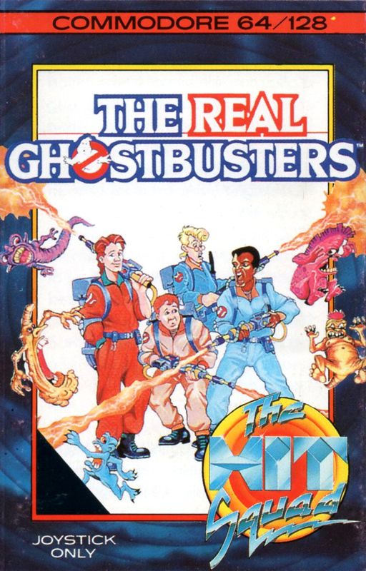 Front Cover for The Real Ghostbusters (Commodore 64) (Budget re-release)