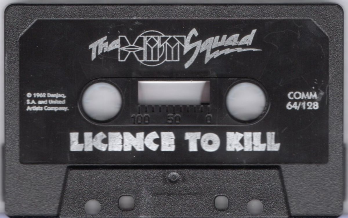 Media for 007: Licence to Kill (Commodore 64) (Budget re-release)