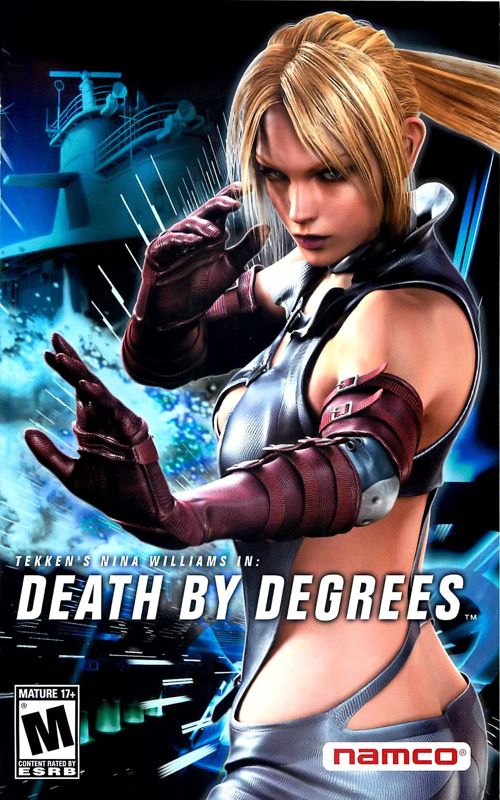 Manual for Death by Degrees (PlayStation 2): Front