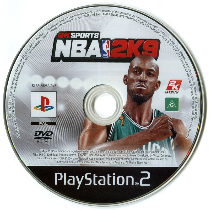 Media for NBA 2K9 (PlayStation 2)