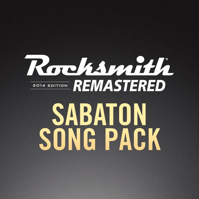 Front Cover for Rocksmith 2014 Edition: Remastered - Sabaton Song Pack (PlayStation 3 and PlayStation 4) (download release)