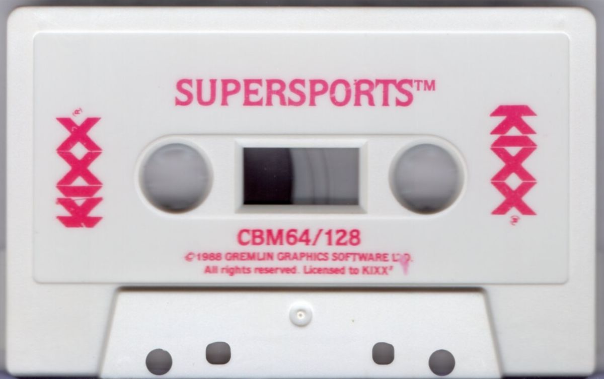 Media for Supersports: The Alternative Olympics (Commodore 64) (Budget re-release)