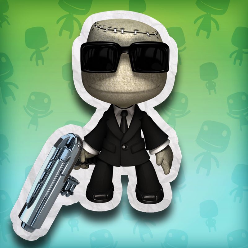 Littlebigplanet 2: Sack In Black Costume Promo Art, Ads, Magazines 