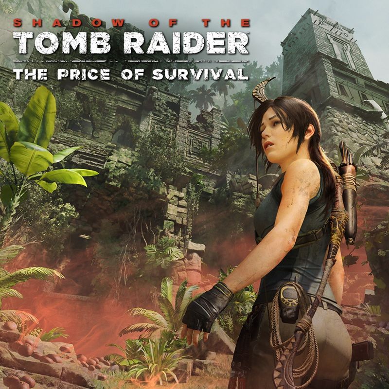 Front Cover for Shadow of the Tomb Raider: The Price of Survival (PlayStation 4) (download release)