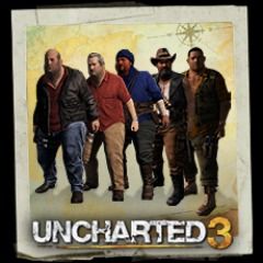 Front Cover for Uncharted 3: Drake's Deception - Doughnut Skin Pack (PlayStation 3) (download release)