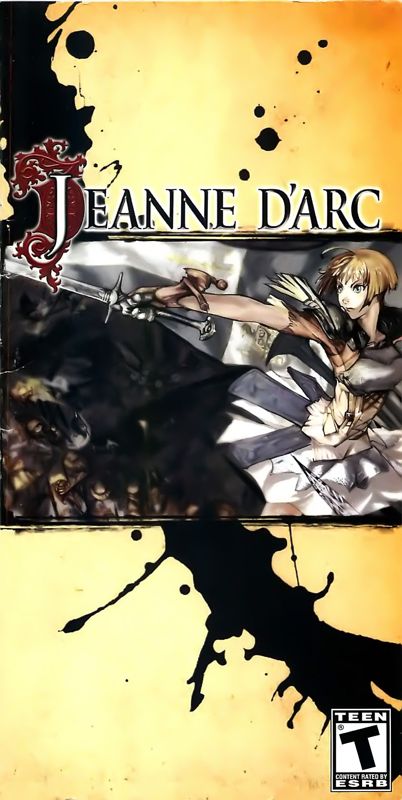 Manual for Jeanne d'Arc (PSP): Front