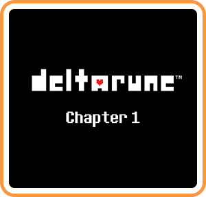 Front Cover for Deltarune: Chapter 1 (Nintendo Switch) (download release)