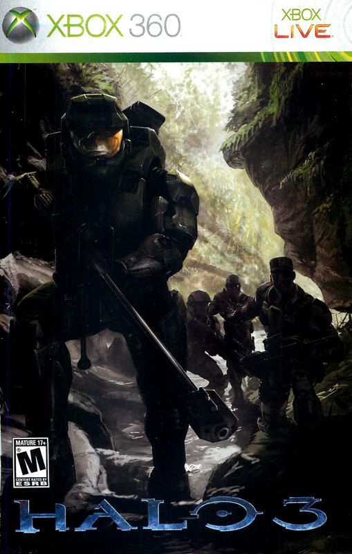 Manual for Halo 3 (Xbox 360): Front