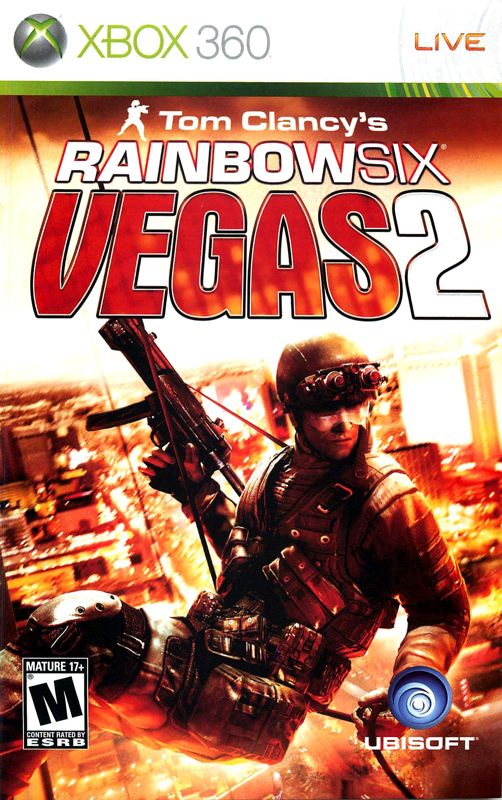 Manual for Tom Clancy's Rainbow Six: Vegas 2 (Xbox 360): Front
