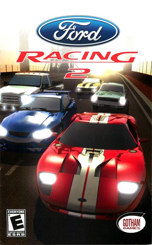 Manual for Ford Racing 2 (PlayStation 2): Front