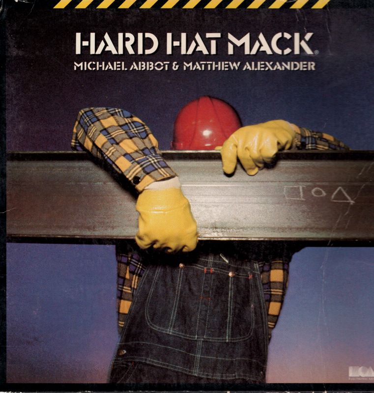 Front Cover for Hard Hat Mack (Apple II)