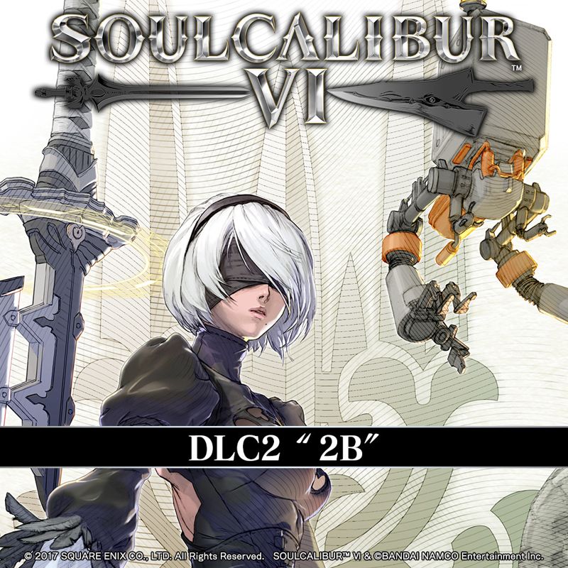 Front Cover for SoulCalibur VI: 2B (PlayStation 4) (download release)