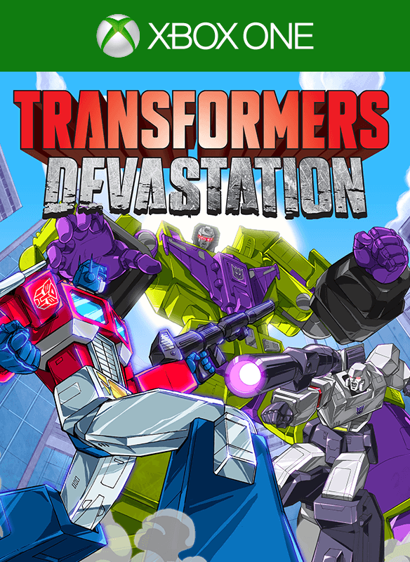 Front Cover for Transformers: Devastation (Xbox One) (Download release): 1st version