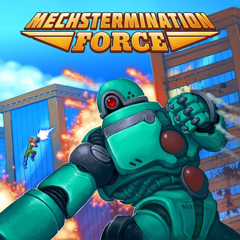 Front Cover for Mechstermination Force (Nintendo Switch) (download release)