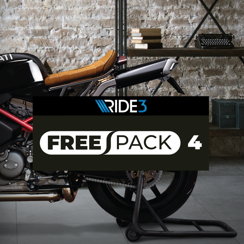 Front Cover for Ride 3: Free Pack 4 (PlayStation 4) (download release)