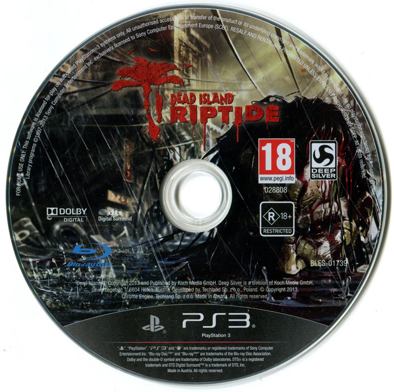 Dead Island Riptide cover or packaging material MobyGames