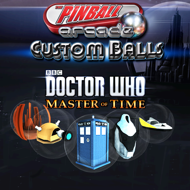 The Pinball Arcade Custom Balls Doctor Who Master of Time (2017