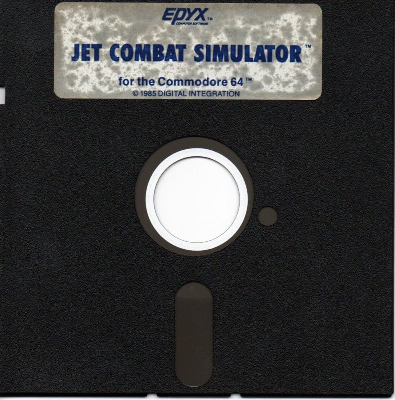 Media for Fighter Pilot (Commodore 64) (Epyx Jet Combat Simulator Release)