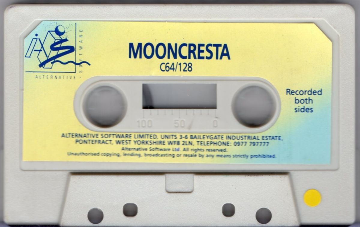 Media for Moon Cresta (Commodore 64) (Budget re-release)