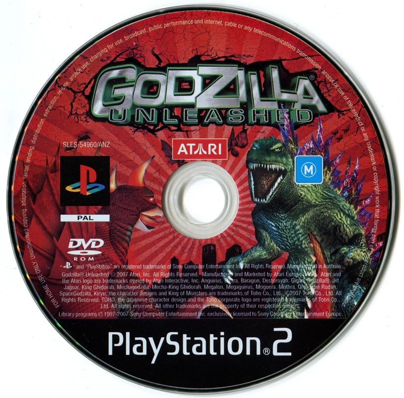 Godzilla Unleashed Cover Or Packaging Material Mobygames 0887