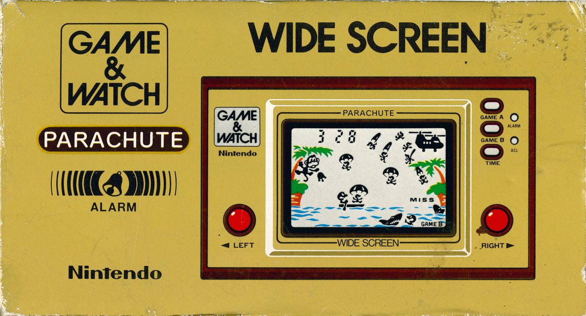 Front Cover for Game & Watch Wide Screen: Parachute (Dedicated handheld)
