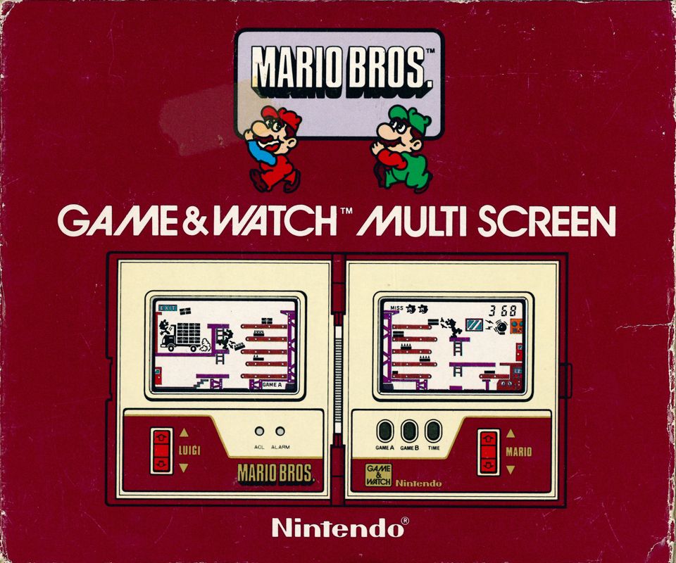 Front Cover for Game & Watch Multi Screen: Mario Bros. (Dedicated handheld)