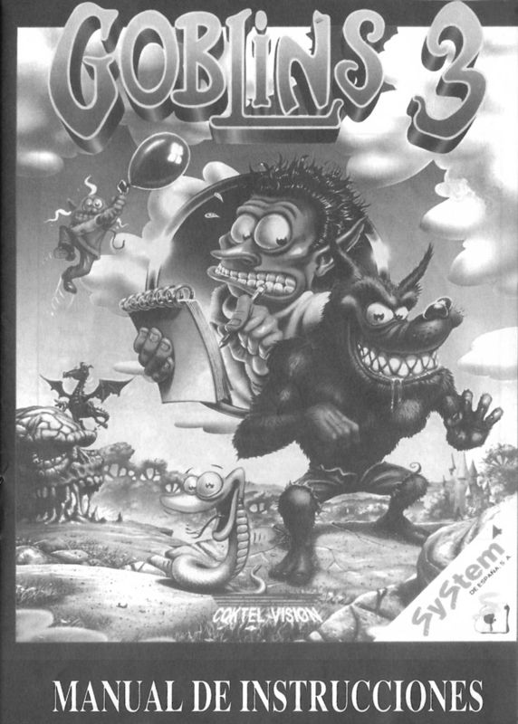 Manual for Goblins Quest 3 (DOS) (CD-ROM release): Front