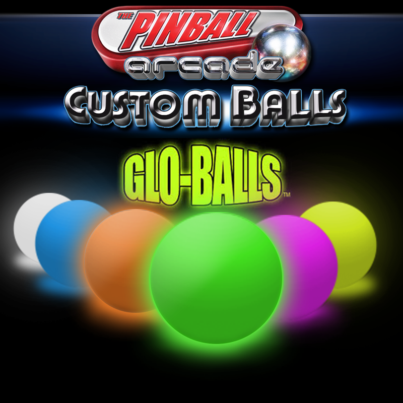Front Cover for The Pinball Arcade: Custom Balls - Glo-Balls (PlayStation 3) (download release)