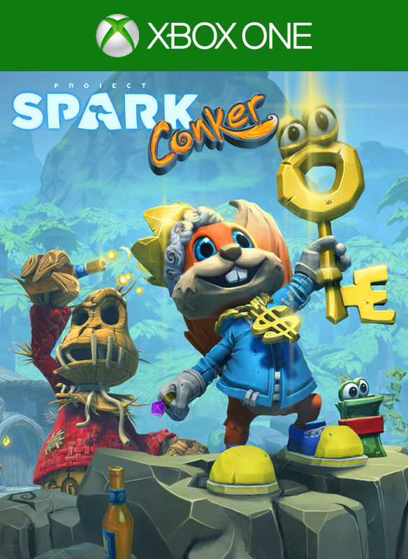 Front Cover for Project Spark: Conker Play & Create Bundle (Xbox One) (Download release)