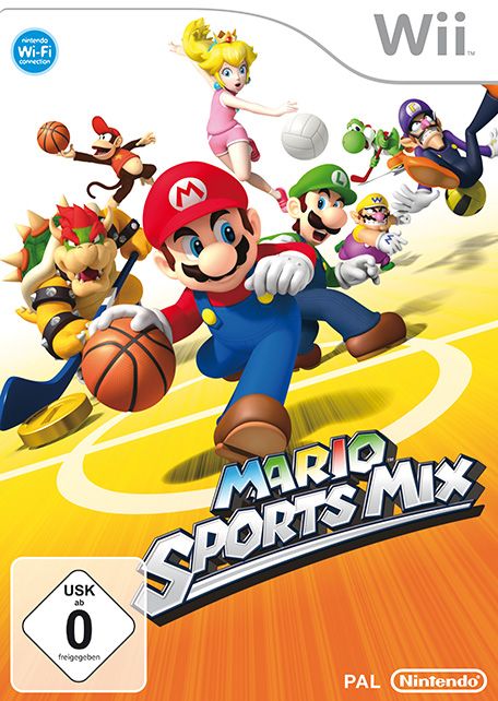 Front Cover for Mario Sports Mix (Wii U)