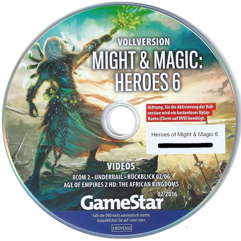 Media for Might & Magic: Heroes VI (Windows) (GameStar 02/2016 covermount)