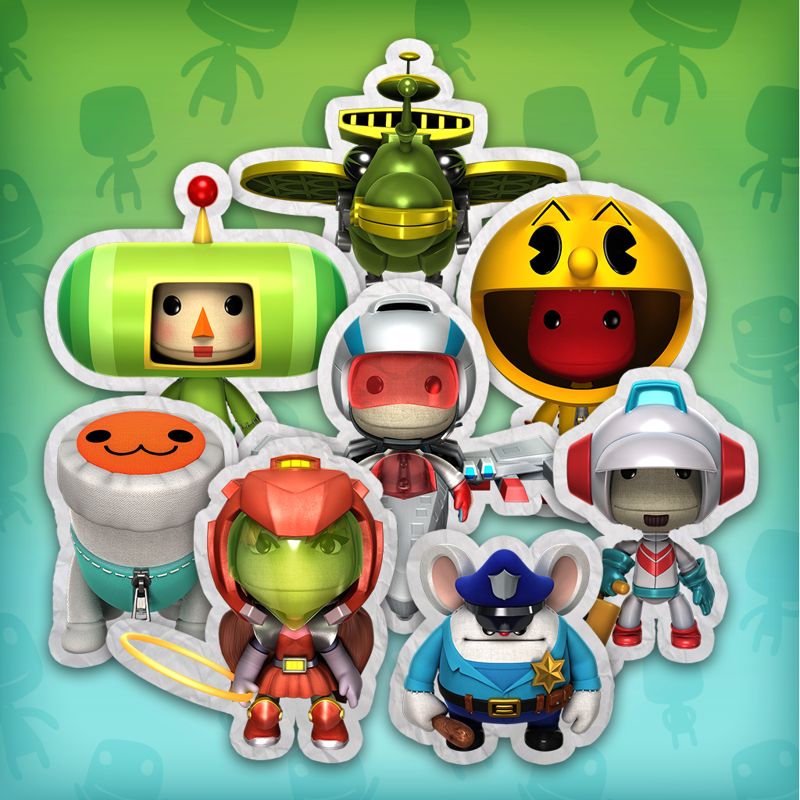 Front Cover for LittleBigPlanet 3: Namco Classics Costume Pack (PlayStation 3 and PlayStation 4) (download release)