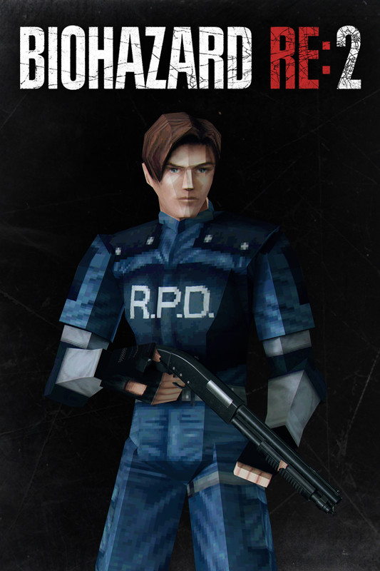 Resident Evil 2: Leon Costume - '98 cover or packaging material - MobyGames