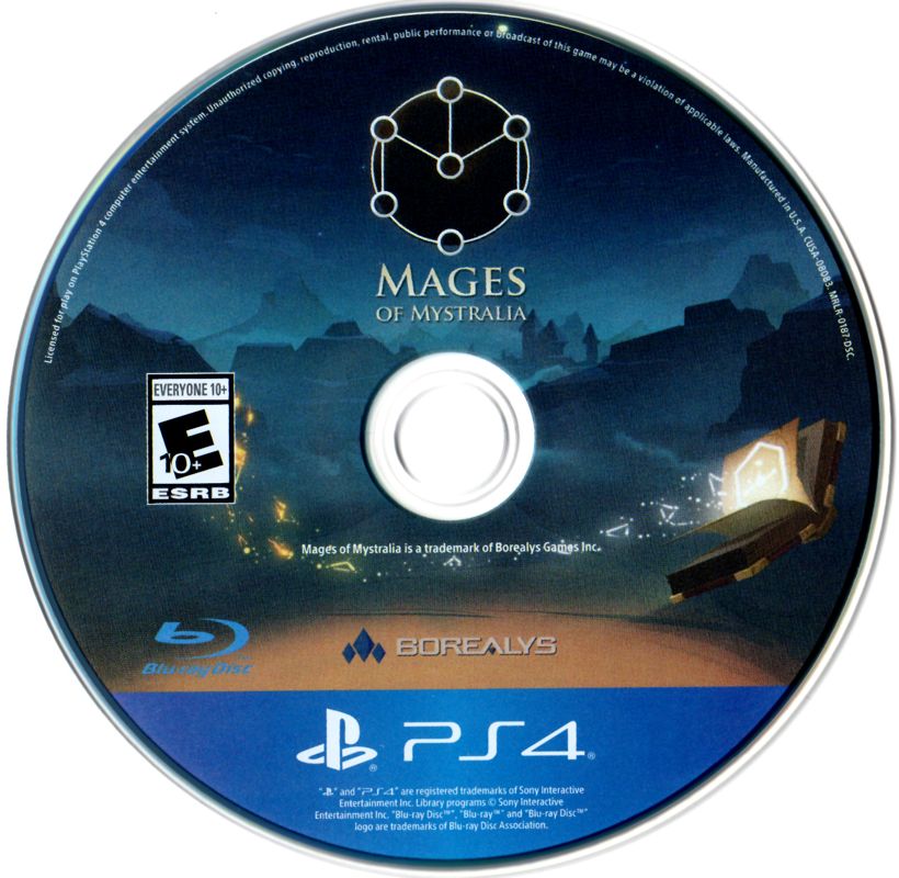 Media for Mages of Mystralia (PlayStation 4) (Limited Run Games edition)