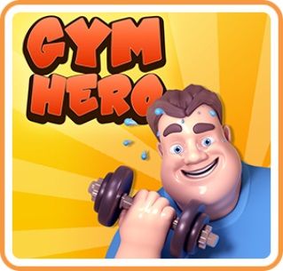 Front Cover for Gym Hero: Idle Fitness Tycoon (Nintendo Switch) (download release): 1st version