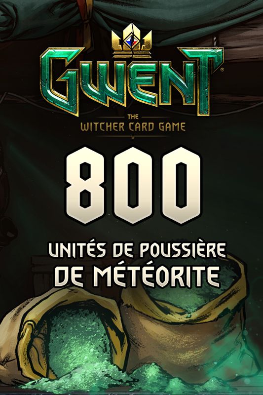 Front Cover for Gwent: The Witcher Card Game - 800 Meteorite Powder (Xbox One) (download release)