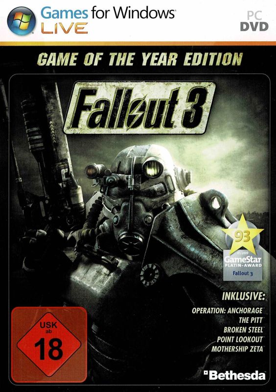 Other for Fallout 3: Game of the Year Edition (Windows) (Software Pyramide release): Keep Case - Front