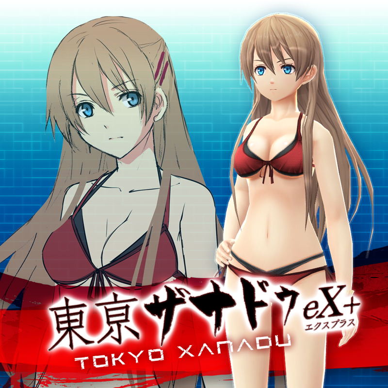 Front Cover for Tokyo Xanadu eX+: Summer Swimwear Set - Asuka (PlayStation 4) (download release)