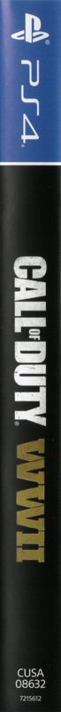 Spine/Sides for Call of Duty: WWII (PlayStation 4)