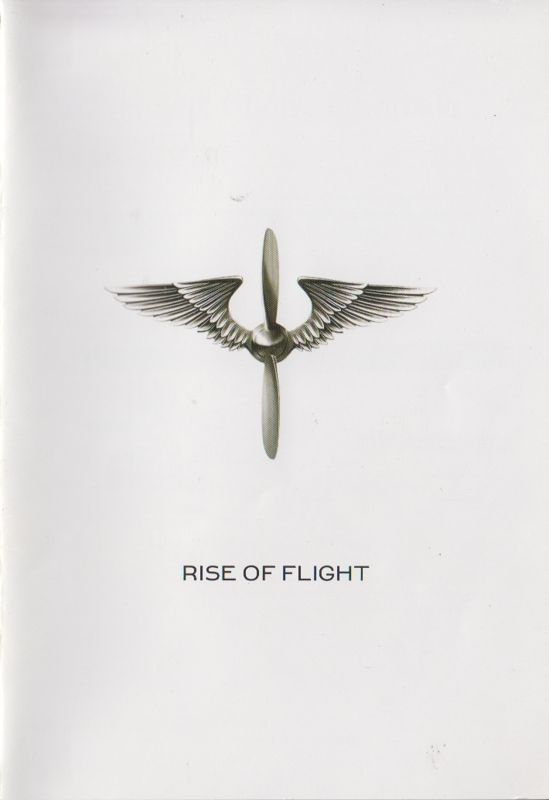Manual for Rise of Flight: The First Great Air War (Windows) (Version 1.007 multi-language release): 36-page - Front