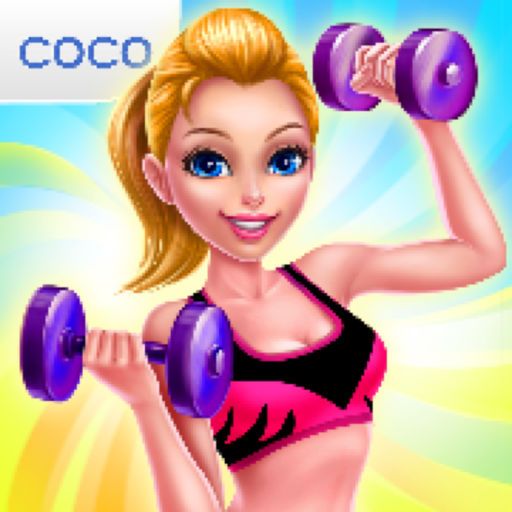 Front Cover for Fitness Girl: Studio Coach (iPad and iPhone)