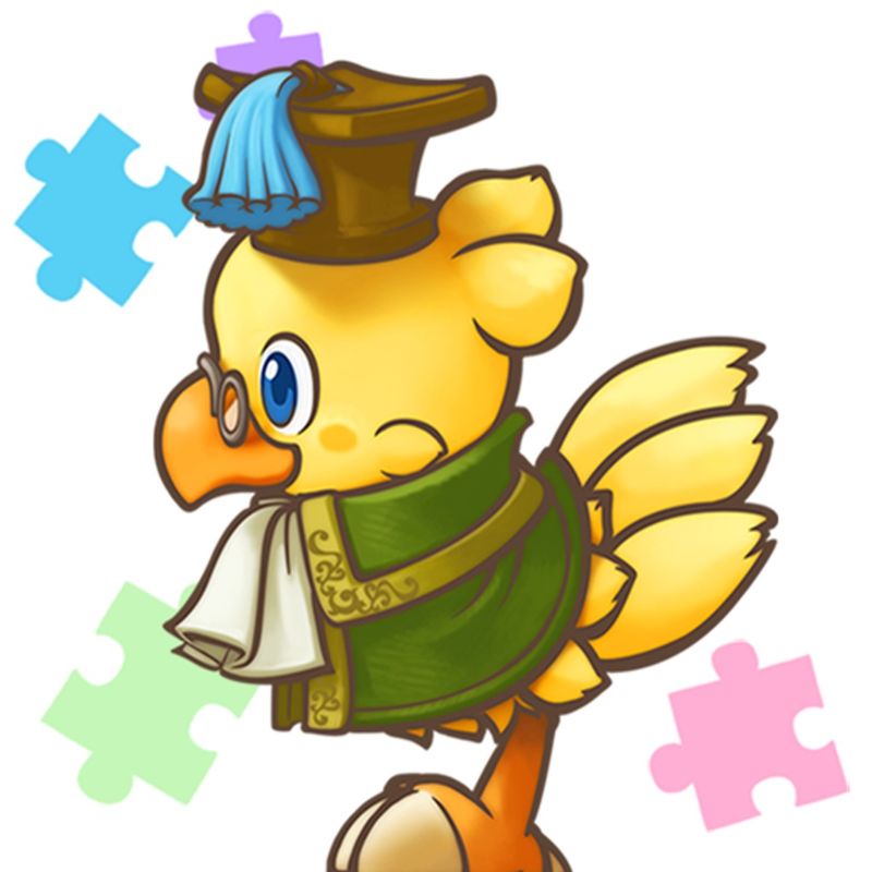 Front Cover for Chocobo's Mystery Dungeon: Every Buddy! - Buddy Chocobo “Scholar” (PlayStation 4) (download release)