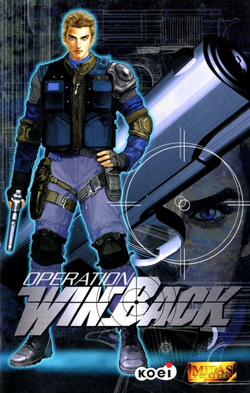 Manual for WinBack: Covert Operations (PlayStation 2) (Re-release): Front